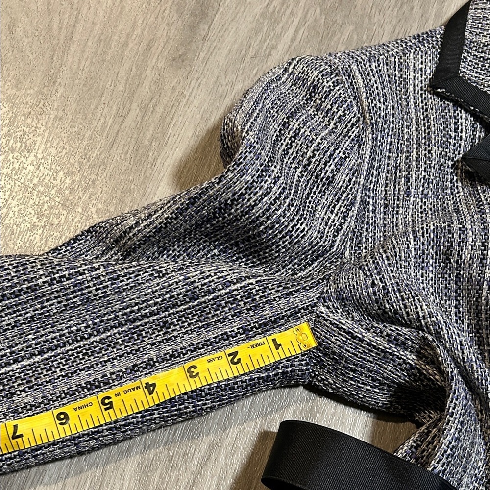 Symmetry Black and Purple Textured Blazer - Picture 8 of 11